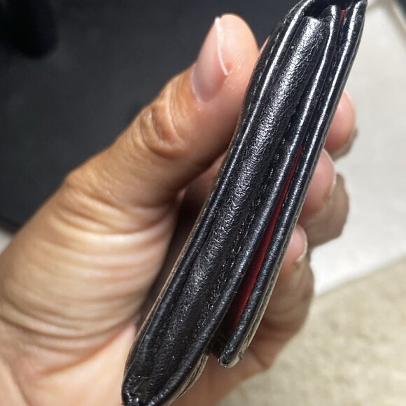 Authentic Burberry of London Wallet Coin Card Purse Leather EUC Clean - Picture 2 of 8